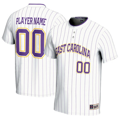 ECU Pirates GameDay Greats NIL Pick-A-Player Lightweight Softball Jersey - White