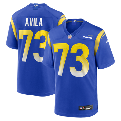 Los Angeles Rams Steve Avila Nike Royal Home Game Jersey