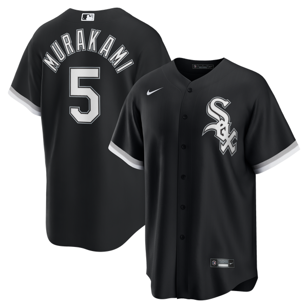 Chicago White Sox Munetaka Murakami Nike Black Alternate Replica Jersey
