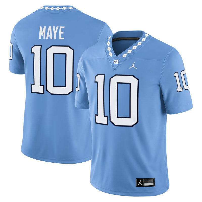 Drake Maye North Carolina Tar Heels Jordan Brand Alumni Home Game Jersey - Carolina Blue