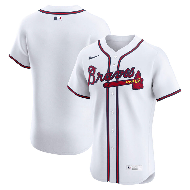 Atlanta Braves Nike White Home Elite Jersey
