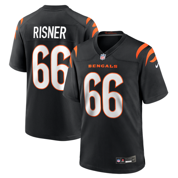 Cincinnati Bengals Dalton Risner Nike Black Team Game Jersey