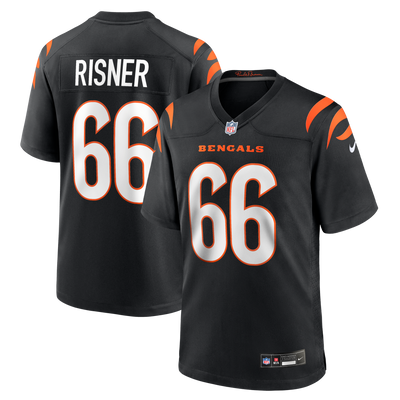 Cincinnati Bengals Dalton Risner Nike Black Team Game Jersey