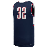 #32 UConn Huskies Nike Retro Replica Jersey - Navy