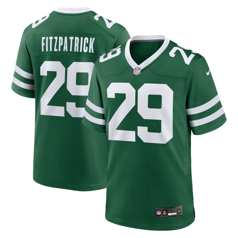 New York Jets Minkah Fitzpatrick Nike Legacy Green Game Jersey