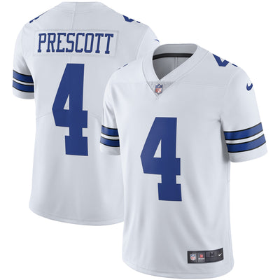 Dallas Cowboys Dak Prescott Nike White Vapor Limited Player Jersey