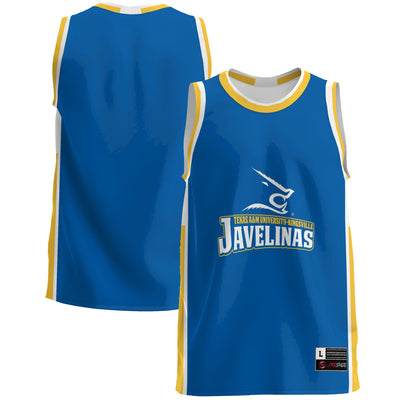 Texas A&M Kingsville Javelinas GameDay Greats Lightweight Basketball Jersey - Blue