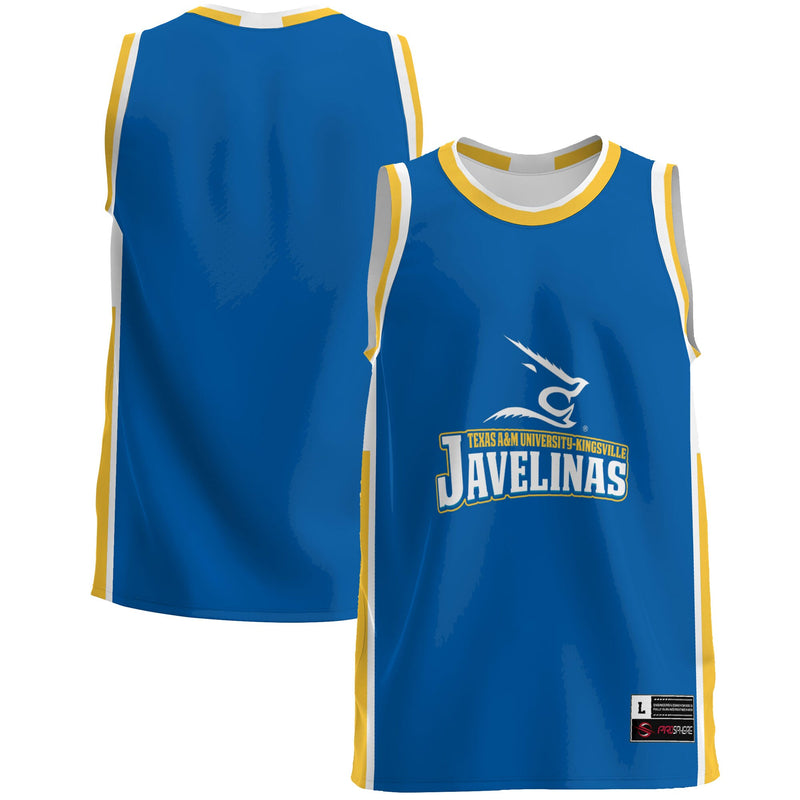 Texas A&M Kingsville Javelinas GameDay Greats Lightweight Basketball Jersey - Blue
