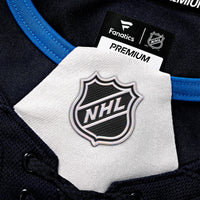 Winnipeg Jets Connor Hellebuyck Fanatics Navy Home Premium Jersey