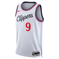 Los Angeles Clippers Nike Replica Association Edition Swingman Jersey - White - Bennedict Mathurin