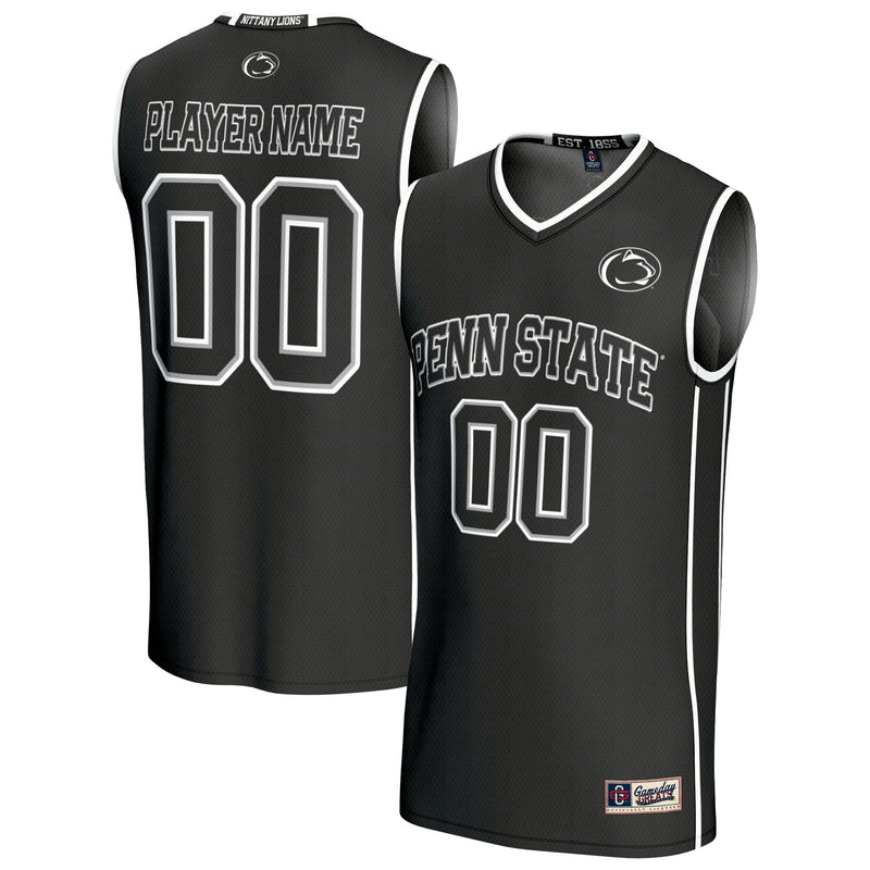 Penn State Nittany Lions GameDay Greats NIL Pick-A-Player Lightweight Basketball Fashion Jersey - Black