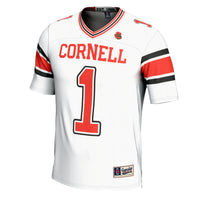 #1 Cornell Big Red GameDay Greats Football Jersey - White