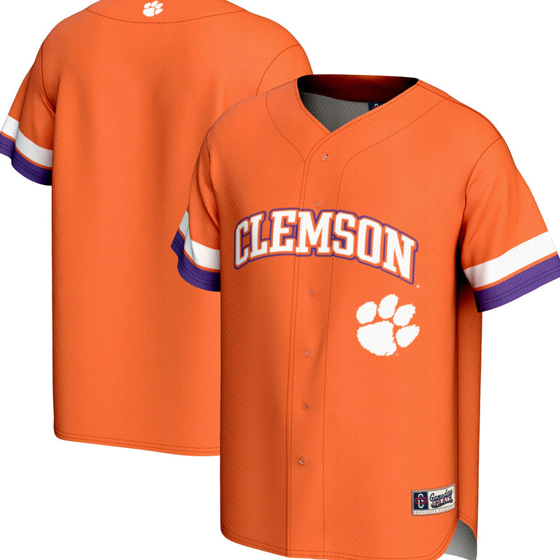 Clemson Tigers GameDay Greats Spirit Baseball Jersey - Orange