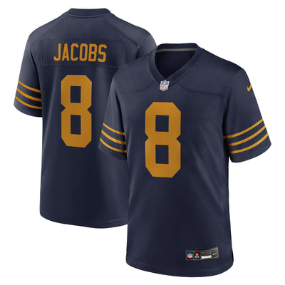 Green Bay Packers Josh Jacobs Nike Navy The 1923 Classic Game Jersey
