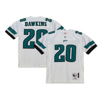 Philadelphia Eagles 1996 Brian Dawkins Mitchell & Ness White Authentic Throwback Retired Player Jersey