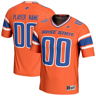 Boise State Broncos GameDay Greats NIL Pick-A-Player Lightweight Collegiate Football Fashion Jersey - Orange