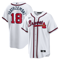 Atlanta Braves Mike Yastrzemski Nike White Replica Jersey
