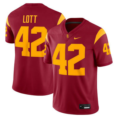 Ronnie Lott USC Trojans Nike Alumni Game Jersey - Cardinal