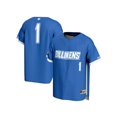 #1 Saint Louis Billikens GameDay Greats Lightweight Baseball Fashion Jersey - Blue