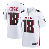 Atlanta Falcons Kirk Cousins Nike White Game Player Jersey