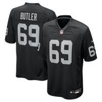 Las Vegas Raiders Adam Butler Nike Black Team Game Jersey