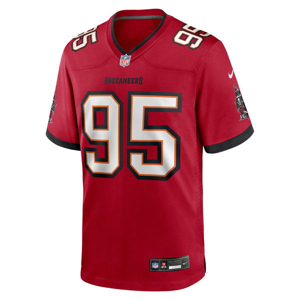 Tampa Bay Buccaneers Elijah Roberts Nike Red Team Game Jersey