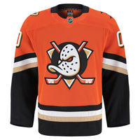 Anaheim Ducks Fanatics Orange Home Authentic Pro Custom Jersey