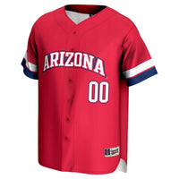 Arizona Wildcats GameDay Greats NIL Pick-A-Player Lightweight Baseball Jersey - Red