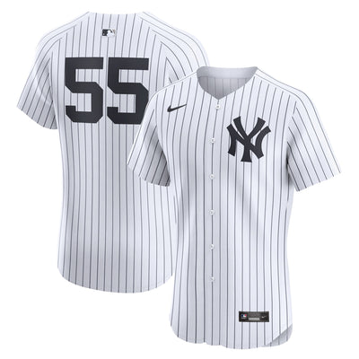 New York Yankees Carlos Rodon Nike White Home Elite Player Jersey