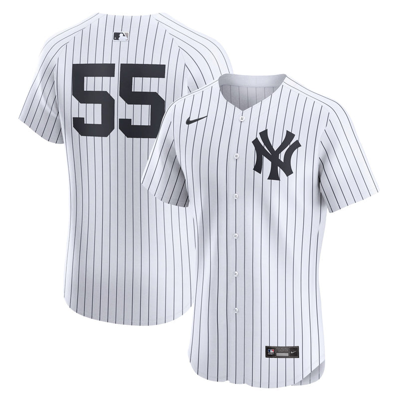 New York Yankees Carlos Rodon Nike White Home Elite Player Jersey