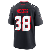 Houston Texans Kai Kroeger Nike Navy Team Game Jersey