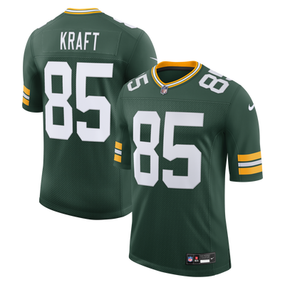 Green Bay Packers Tucker Kraft Nike Green Vapor Untouchable Stitched Limited Jersey