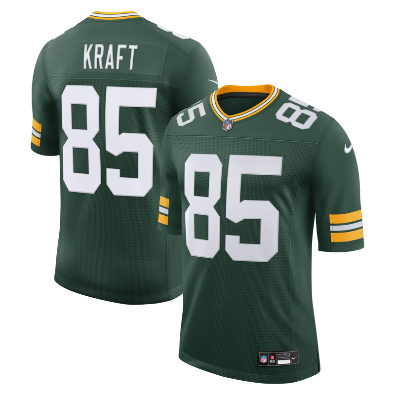 Green Bay Packers Tucker Kraft Nike Green Vapor Untouchable Stitched Limited Jersey