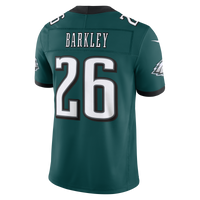 Philadelphia Eagles Saquon Barkley Nike Midnight Green Team Vapor F.U.S.E. Stitched Limited Jersey