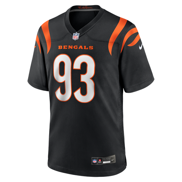 Cincinnati Bengals Jonathan Allen Nike Black Team Game Jersey