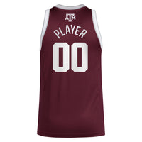 Texas A&M Aggies adidas Pick-A-Player NIL Basketball Jersey - Maroon
