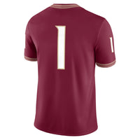 #1 Florida State Seminoles Nike Game Jersey - Garnet