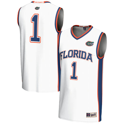 #70 Florida Gators GameDay Greats Lightweight Basketball Jersey - White