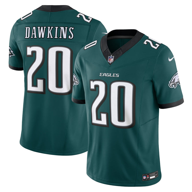 Philadelphia Eagles Brian Dawkins Nike Midnight Green Vapor F.U.S.E. Limited Jersey