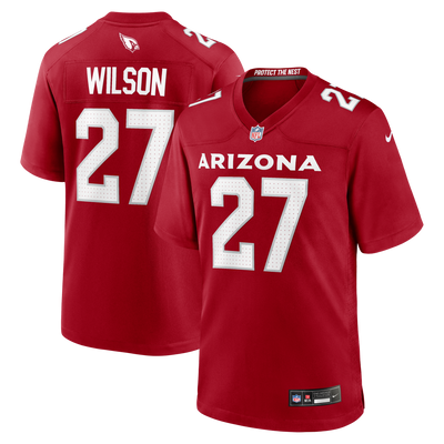 Arizona Cardinals Divaad Wilson Nike Cardinal Team Game Jersey