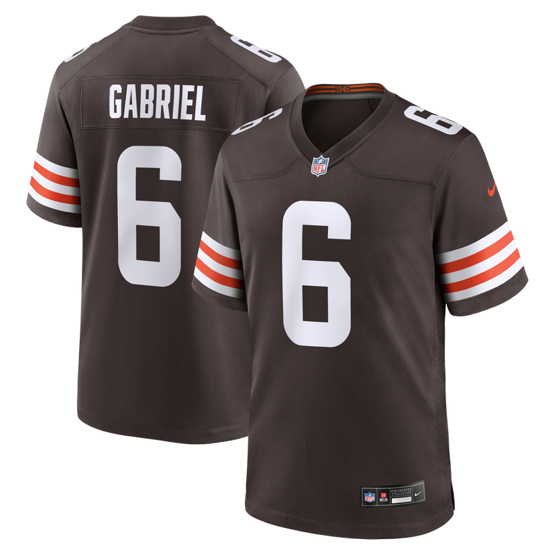 Cleveland Browns Dillon Gabriel Nike Brown Team Game Jersey