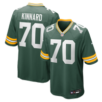 Green Bay Packers Darian Kinnard Nike Green Team Game Jersey