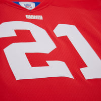 New York Giants Tiki Barber Mitchell & Ness Red 2004 Legacy Replica Jersey