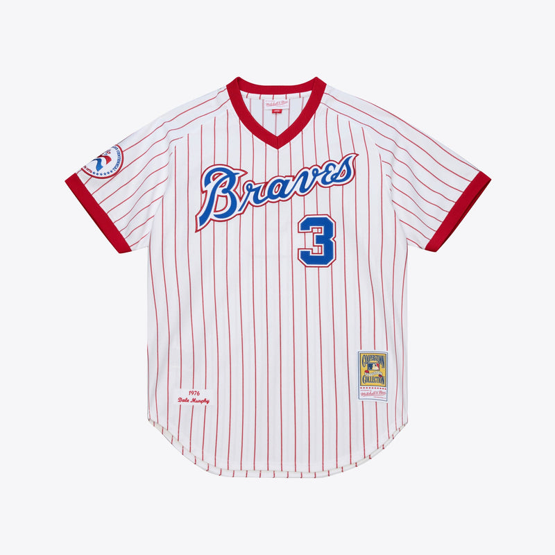 Atlanta Braves Dale Murphy Mitchell & Ness White 1976 Authentic Jersey