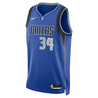 Dallas Mavericks Nike Icon Edition Swingman Jersey - Blue - Santi Aldama
