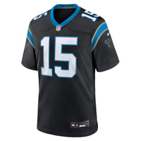 Carolina Panthers Jimmy Horn Jr Nike Black Team Game Jersey