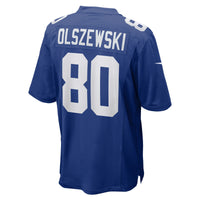 New York Giants Gunner Olszewski Nike Royal Team Game Jersey