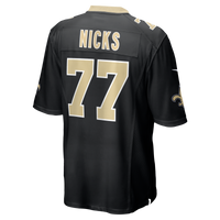 New Orleans Saints Carl Nicks Nike Black Game Retired Player Jersey