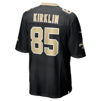 New Orleans Saints Jontre Kirklin Nike Black Team Game Jersey