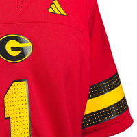 #1 Grambling Tigers adidas Premier Strategy Jersey - Red